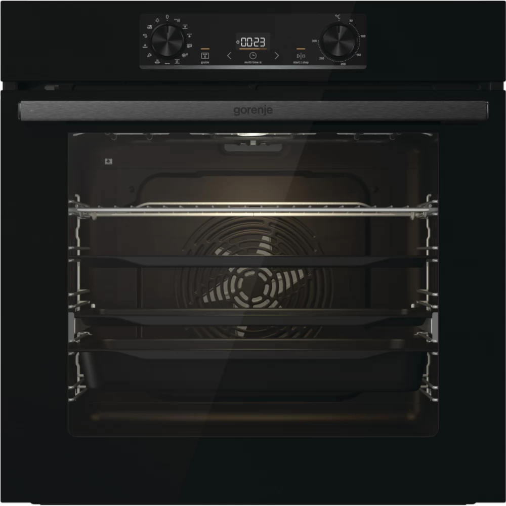 GORENJE BPS6737E14BG Sütő Pirolitikus öntisztítás A+ 77 l fekete