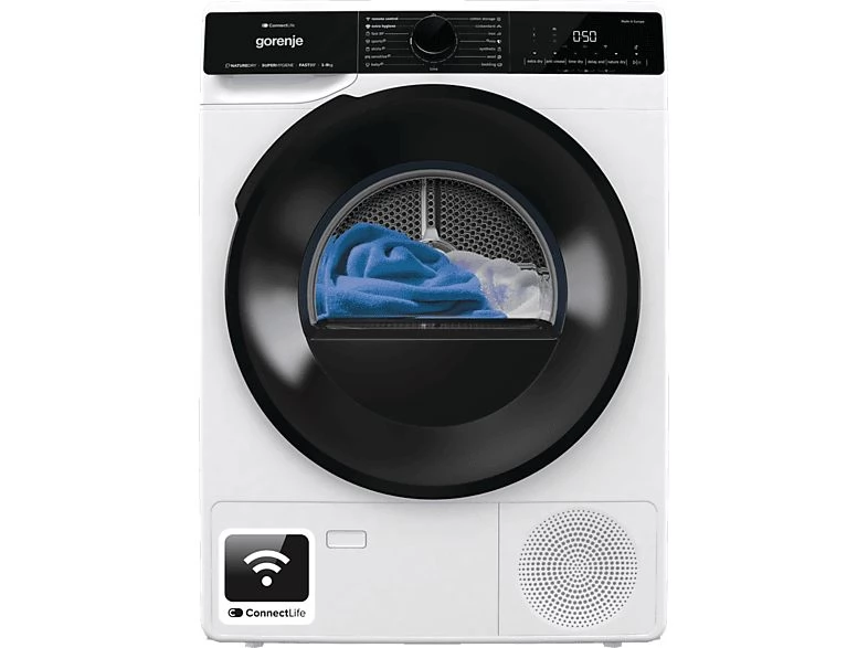 GORENJE DPNA92WIFI Szárítógép hőszivattyús 9kg A++ fehér
