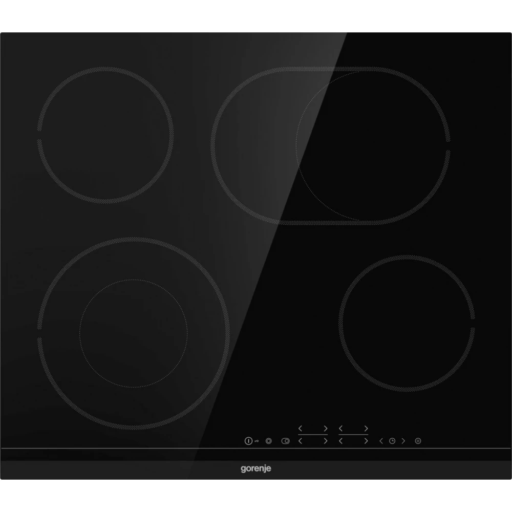 GORENJE ECT643BCSC Főzőlap üvegkerámia 4 főzőzóna fekete
