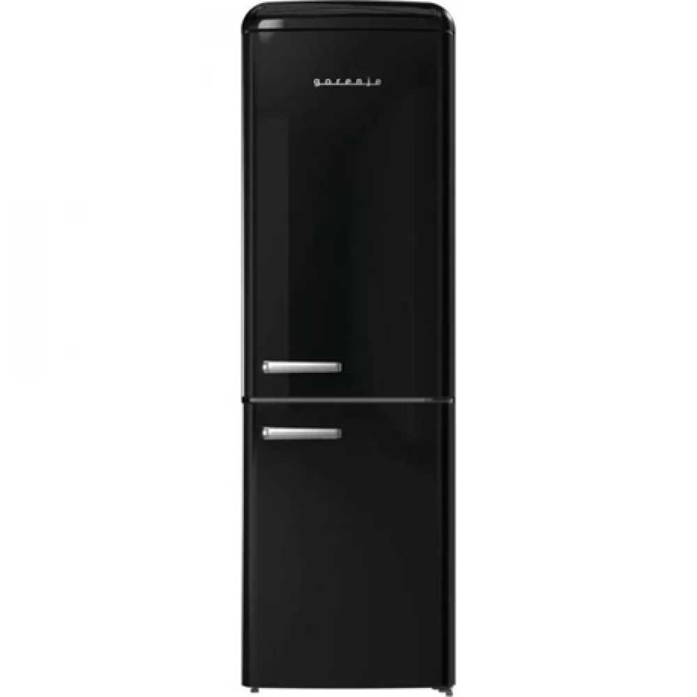 GORENJE ONRK619DBK Retro Hűtőszekrény fagyasztós 300L E fekete