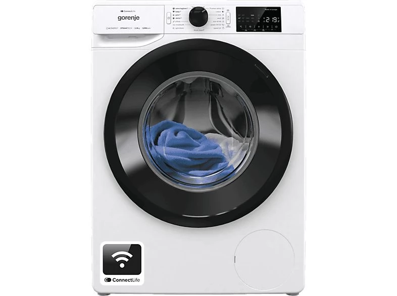 GORENJE WPNEI82A1SWIFI Mosógép elöltöltős 8kg A fehér