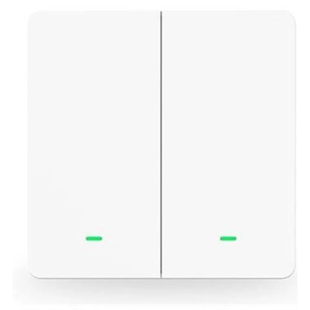 GOSUND SW9 kétbillentyűs fali kapcsoló 230V max. 10A esztétikus kialakítás Wi-Fi ütemezés/távoli- és hangvezérlés