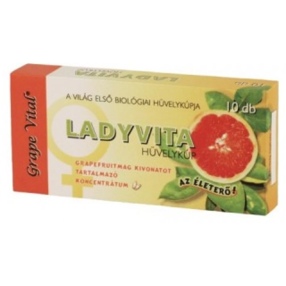 Grape vital ladyvita hüvelykúp 10x2gr 1 db