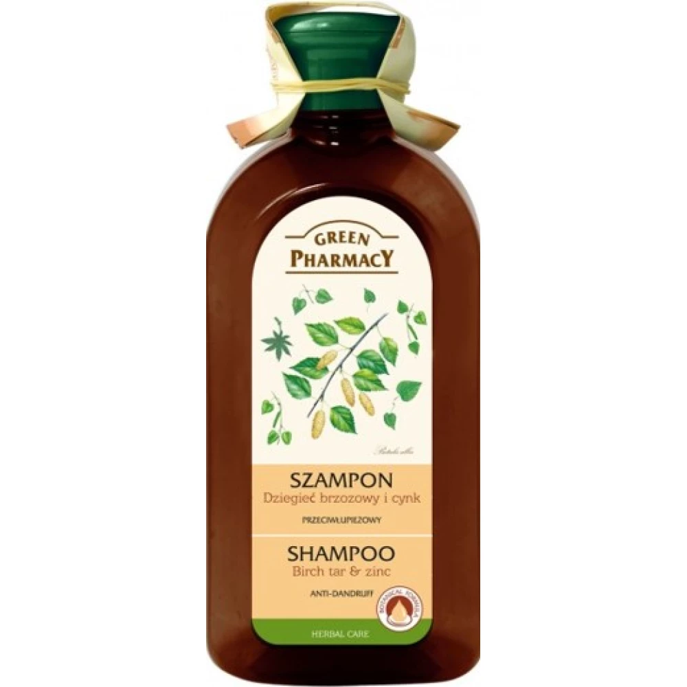 GREEN PHARMACY Green Pharmacy sampon korpás hajra cink és nyírfa kivonattal 350 ml