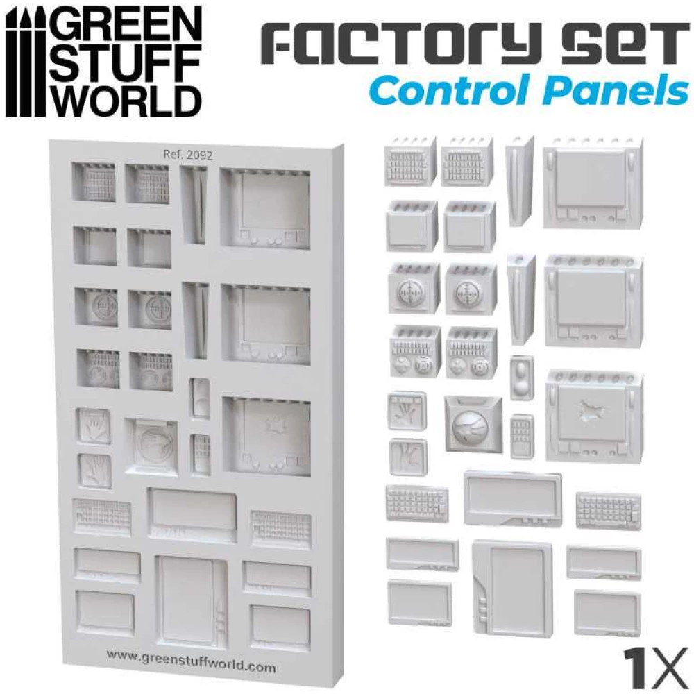 GREEN STUFF WORLD Control Panels Silic