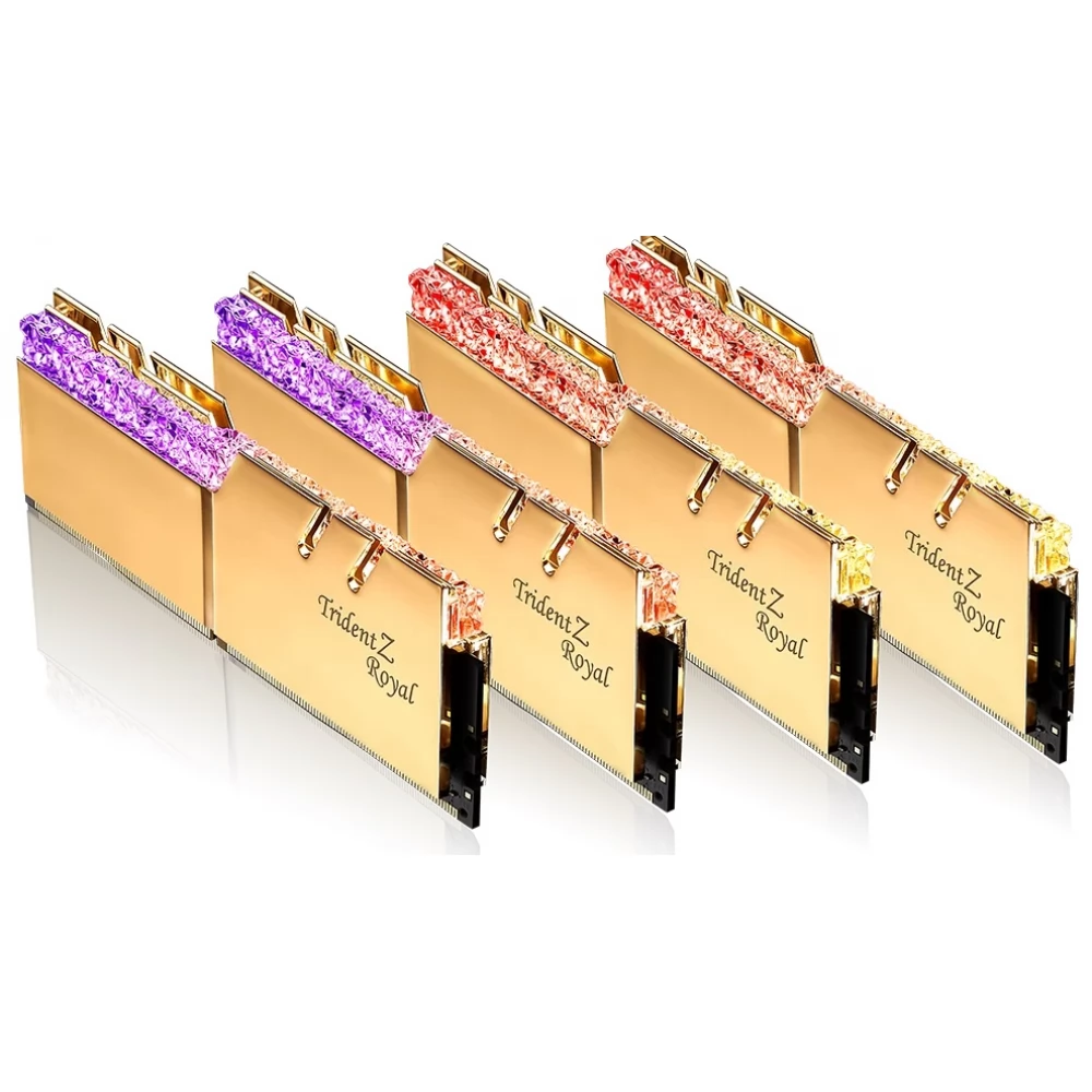 G.SKILL 128GB Trident Z Royal DDR4 4000MHz CL18 KIT F4-4000C18Q-128GTRG