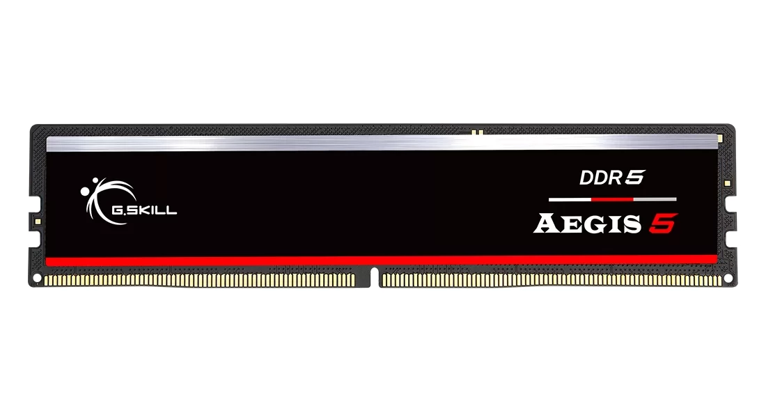 G.SKILL 16GB Aegis 5 DDR5 5200MHz CL36 F5-5200J3636C16GX1-IS