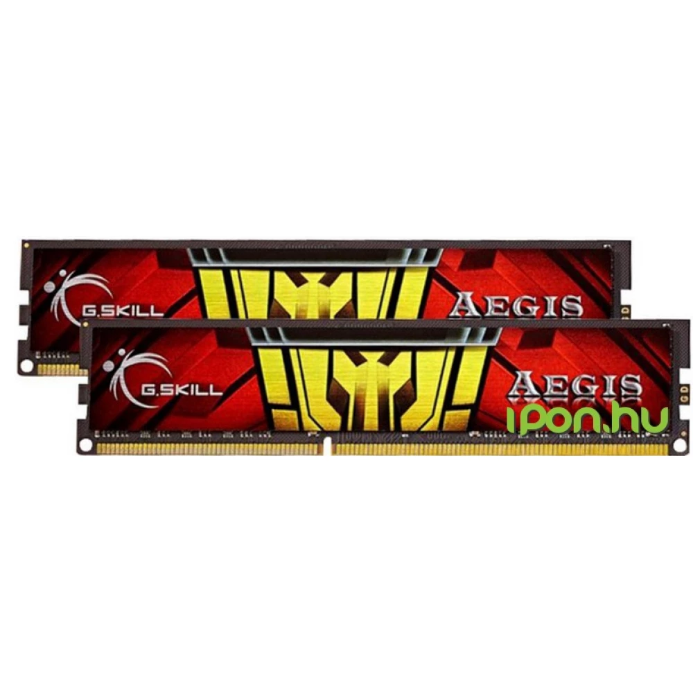 G.SKILL 16GB Aegis DDR3 1333MHz CL9 KIT F3-1333C9D-16GIS