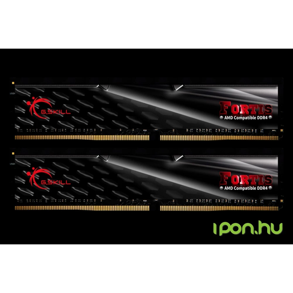 G.SKILL 16GB FORTIS DDR4 2400MHz CL15 KIT F4-2400C15D-16GFT