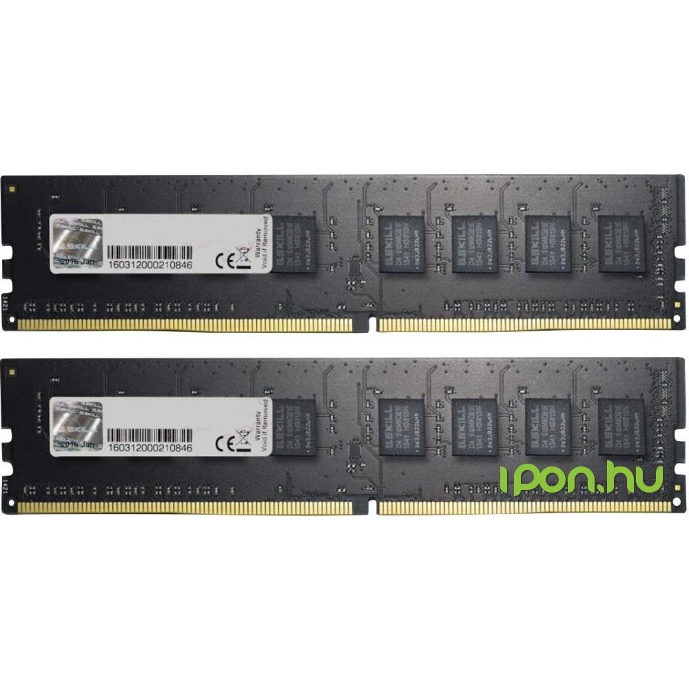 G.SKILL 16GB Value DDR4 2133MHz CL15 KIT F4-2133C15D-16GNT