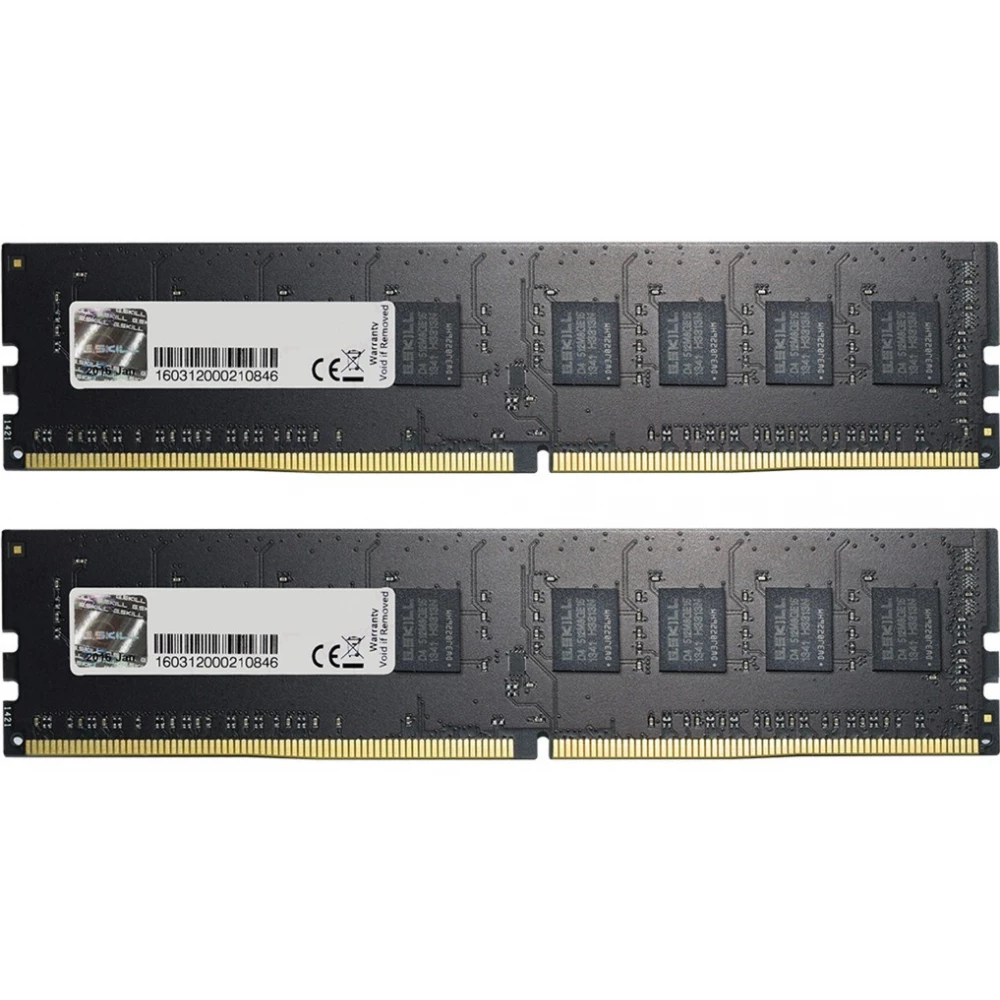 G.SKILL 16GB Value DDR4 2666MHz CL19 KIT F4-2666C19D-16GNT