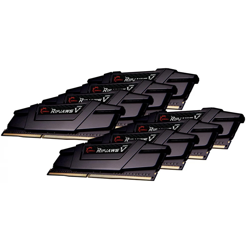 G.SKILL 256GB Ripjaws V DDR4 3200MHz CL16 KIT F4-3200C16Q2-256GVK