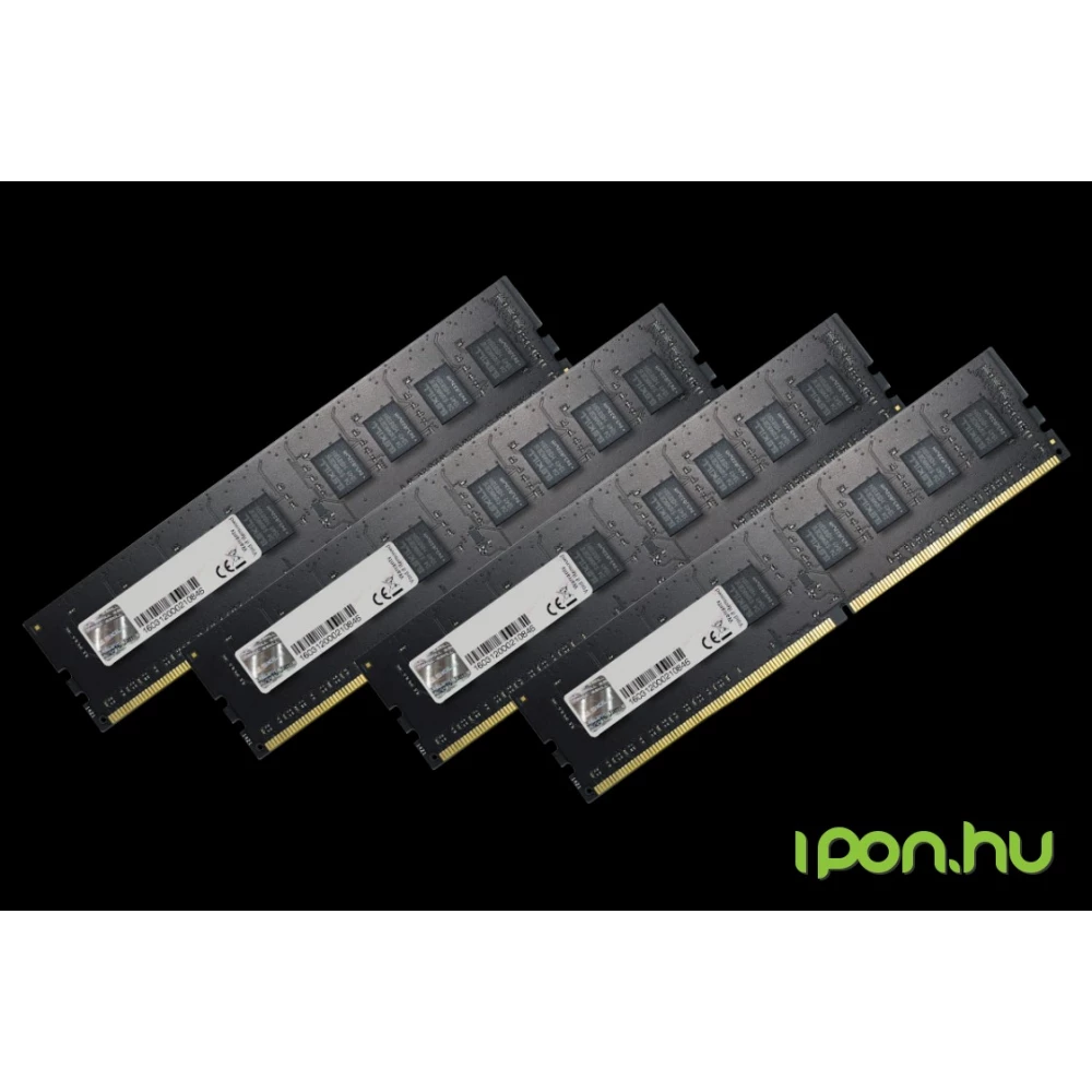 G.SKILL 32GB DDR4 2400MHz CL15 KIT F4-2400C15Q-32GNT