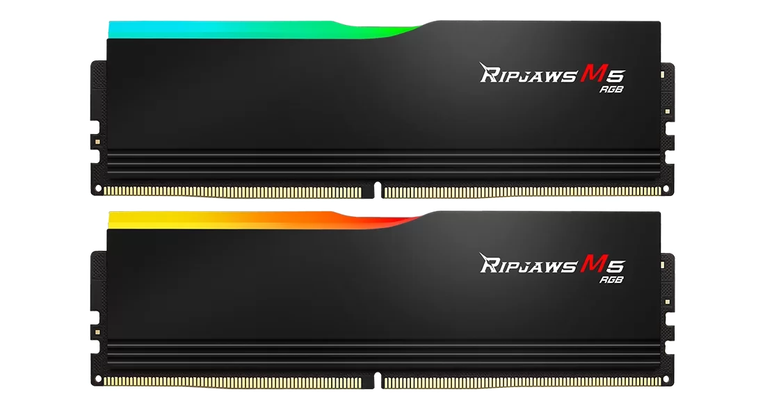 G.SKILL 32GB Ripjaws M5 RGB DDR5 6000MHz CL30 KIT F5-6000J3040F16GX2-RM5RK