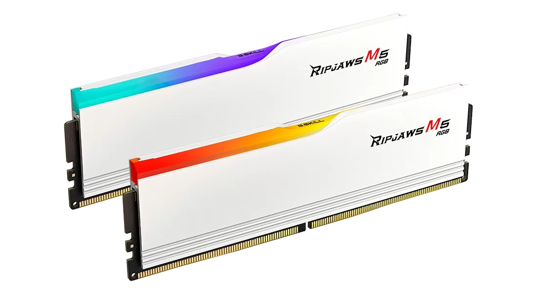 G.SKILL 32GB Ripjaws M5 RGB DDR5 6000MHz CL30 KIT F5-6000J3040F16GX2-RM5RW