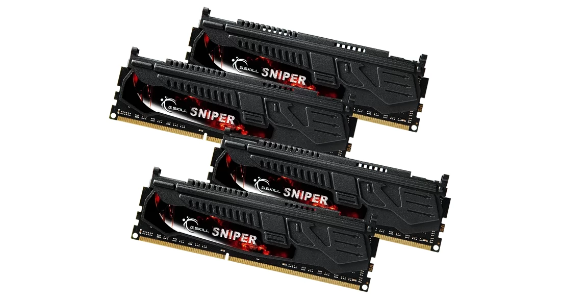 G.SKILL 32GB Sniper DDR3 2133MHz CL11 KIT F3-2400C11Q-32GSR