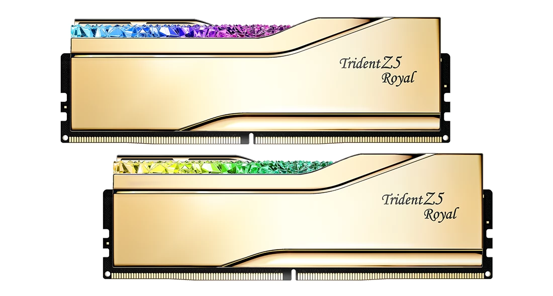 G.SKILL 32GB Trident Z5 Royal DDR5 6000MHz CL28 KIT F5-6000J2836G16GX2-TR5G