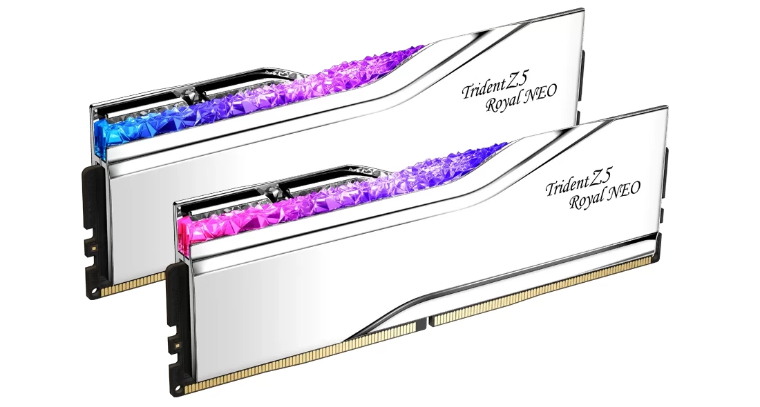 G.SKILL 32GB Trident Z5 Royal Neo DDR5 8000MHz CL38 KIT F5-8000J3848H16GX2-TR5NS