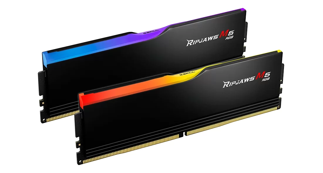 G.SKILL 48GB Ripjaws M5 RGB DDR5 6000MHz CL30 KIT F5-6000J3036F24GX2-RM5RK