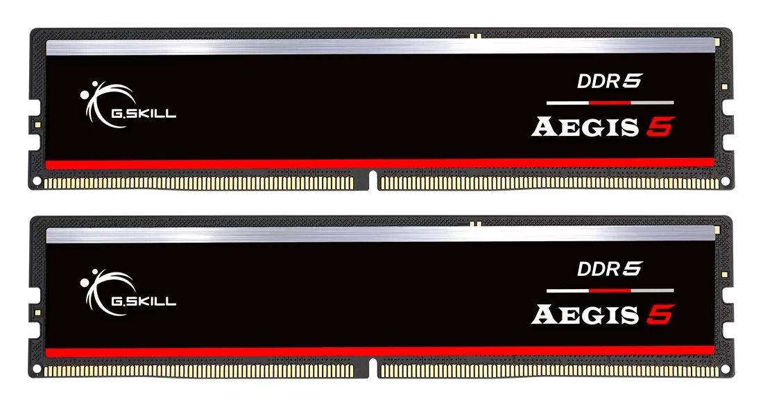G.SKILL 64GB Aegis 5 DDR5 5200MHz CL36 KIT F5-5200J3636D32GX2-IS
