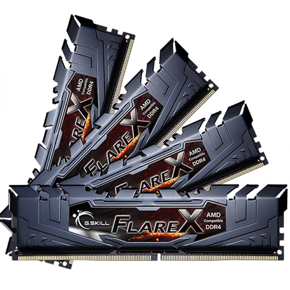 G.SKILL 64GB Flare X DDR4 3200MHz CL16 KIT F4-3200C16Q-64GFX