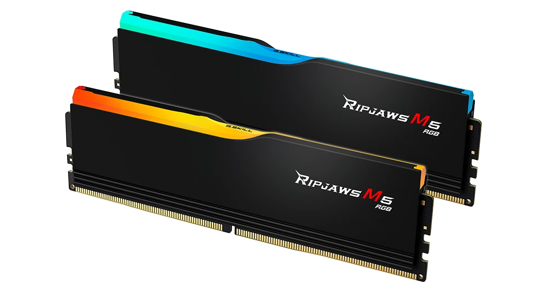 G.SKILL 64GB Ripjaws M5 RGB DDR5 6000MHz CL30 KIT F5-6000J3040G32GX2-RM5RK