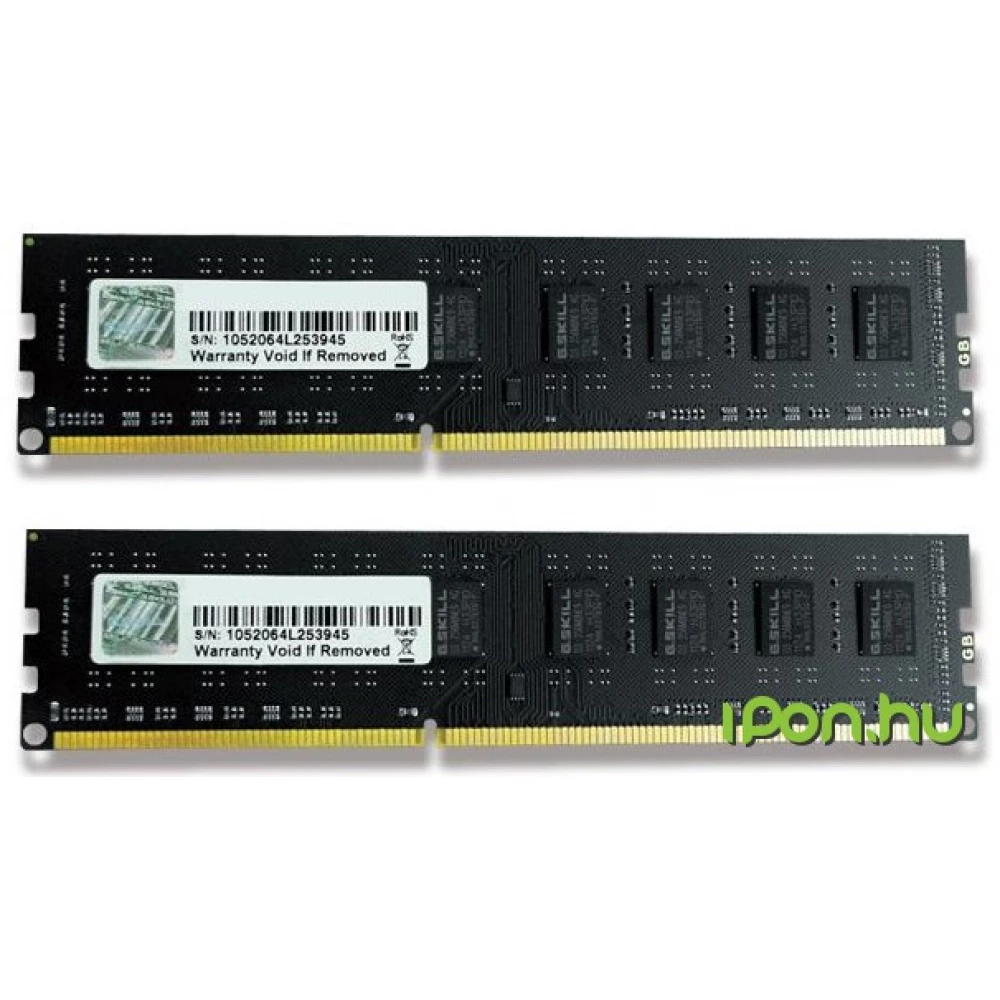 G.SKILL 8GB DDR3 1333MHz CL9 KIT F3-10600CL9D-8GBNT