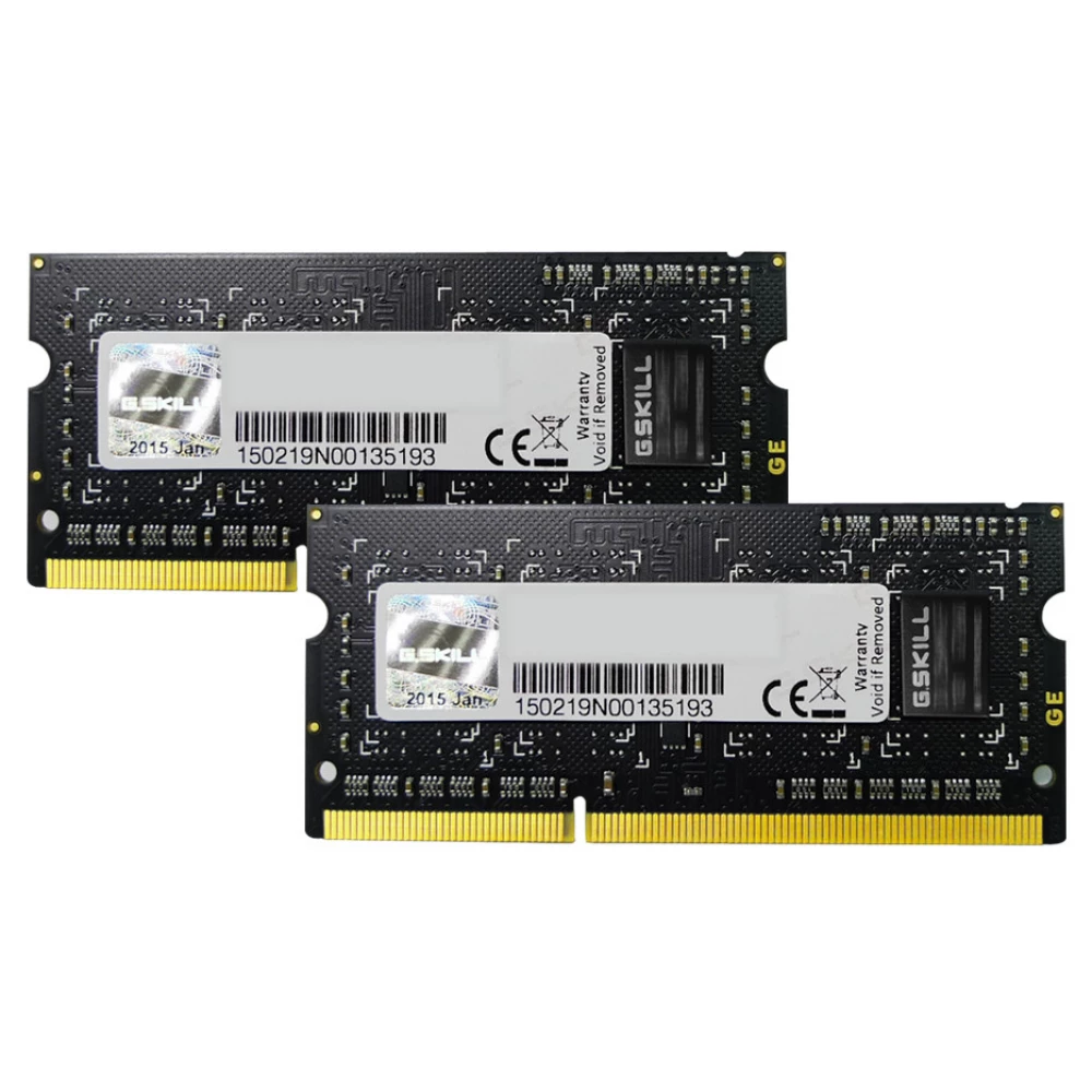 G.SKILL 8GB Notebook DDR3 1066MHz CL7 KIT F3-8500CL7D-8GBSQ
