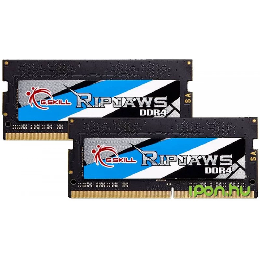 G.SKILL 8GB Ripjaws Notebook DDR4 2400MHz CL16 KIT F4-2400C16D-8GRS