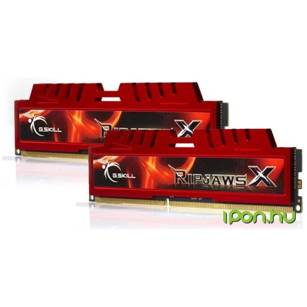 G.SKILL 8GB RipjawsX DDR3 1600MHz CL9 KIT F3-12800CL9D-8GBXL