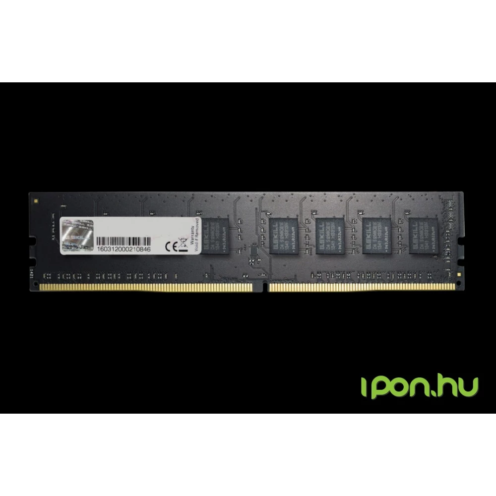 G.SKILL 8GB Value DDR4 2133MHz CL15 F4-2133C15S-8GNT