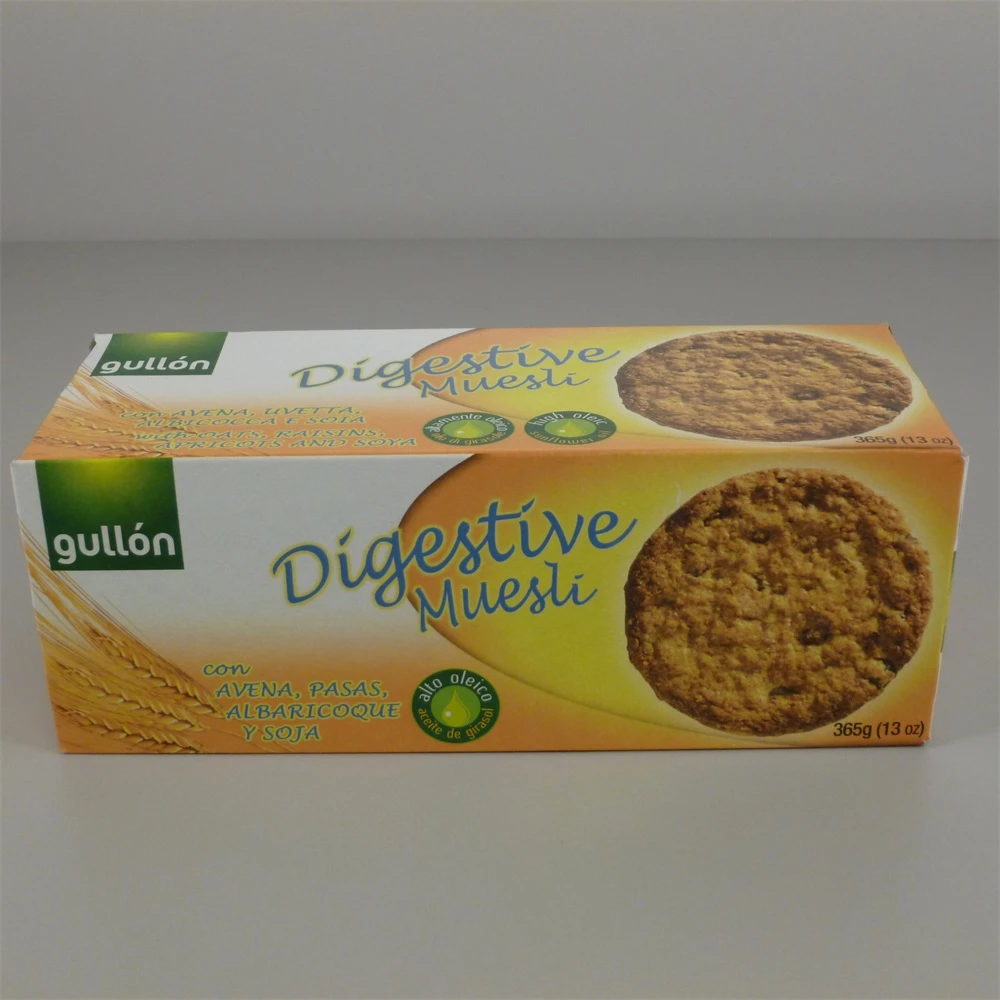 GULLON digestiv müzlis keksz 365 g