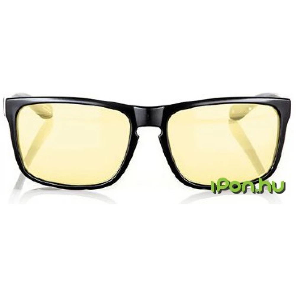 GUNNAR Intercept uniszex monitorszemüveg Onyx-Amber