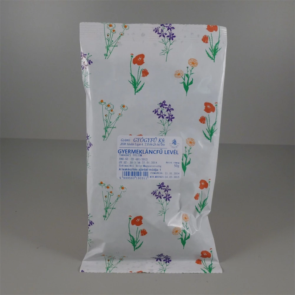 GYÓGYFŰ Gyógyfű gyermekláncfűlevél 50 g