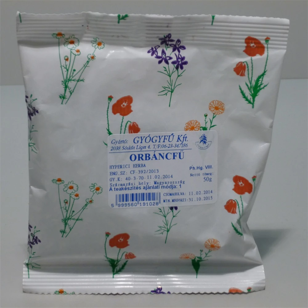 GYÓGYFŰ Gyógyfű orbáncfű 50 g