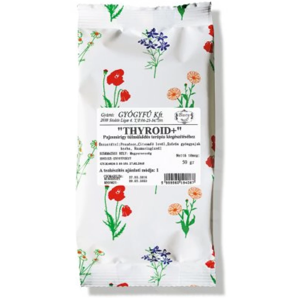 GYÓGYFŰ Gyógyfű thyroid+ 50 g