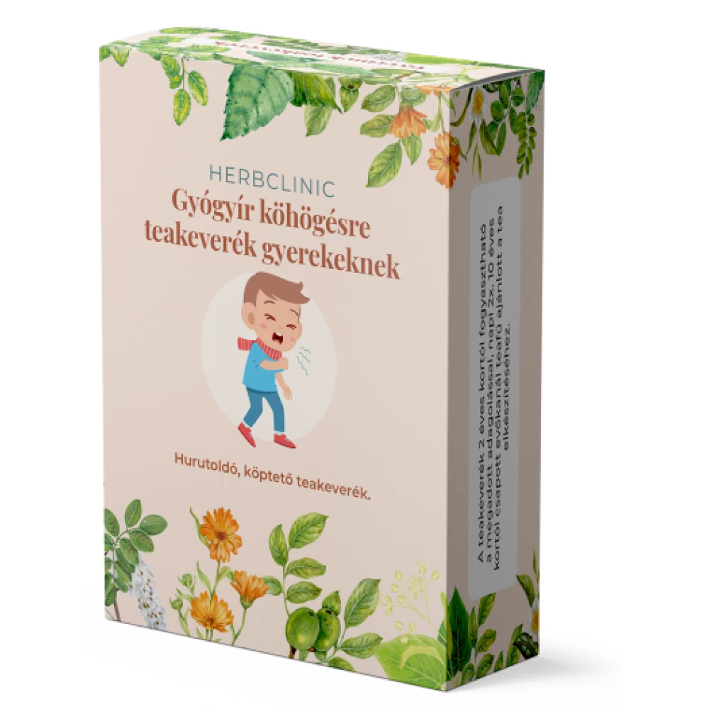 Gyógyír köhögésre teakeverék gyerekeknek