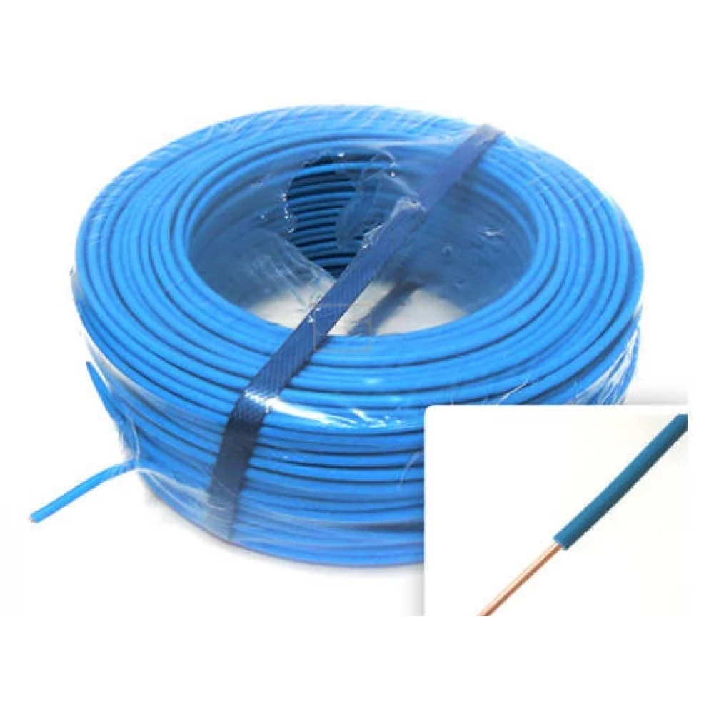 H07V-U 1x1.5 mm2 100m MCu kék vezeték