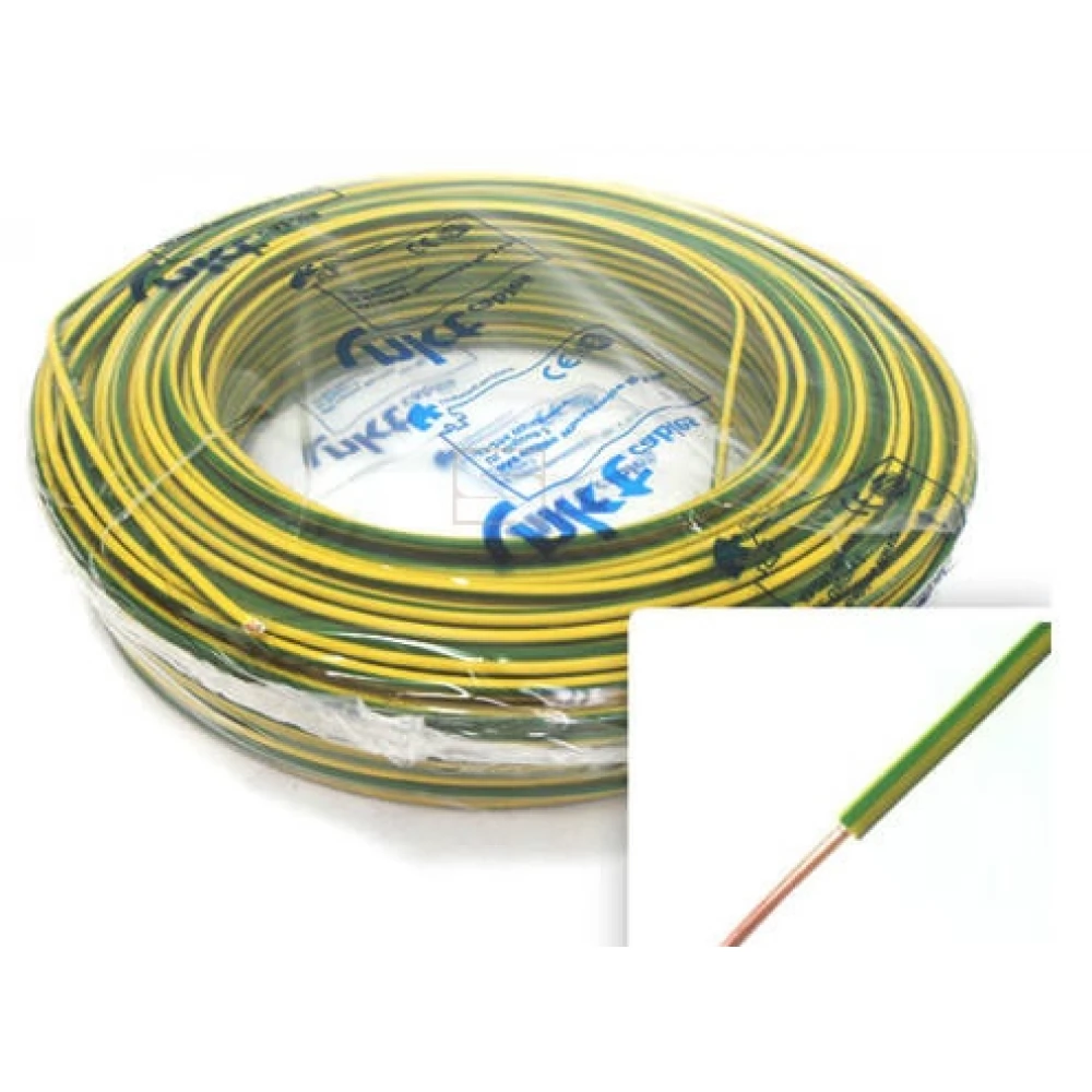 H07V-U 1x1.5 mm2 100m MCu z/s vezeték