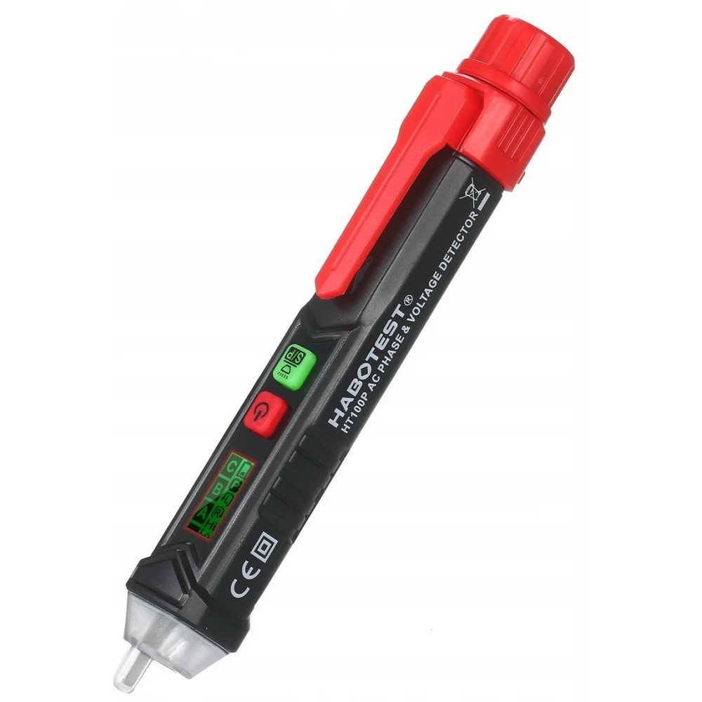 HABOTEST HT100P Digital AC Phase Voltage Pen Tester