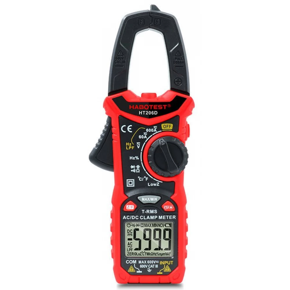 HABOTEST HT206D AC/DC Digital Clamp Meter
