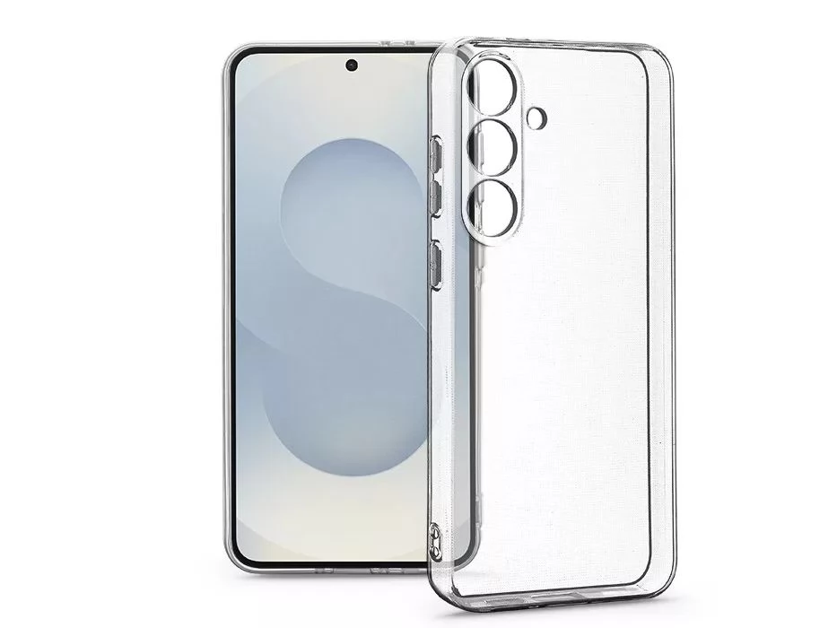 HAFFNER Clear Case hátlap kameravédővel Samsung Galaxy A56 5G átlátszó