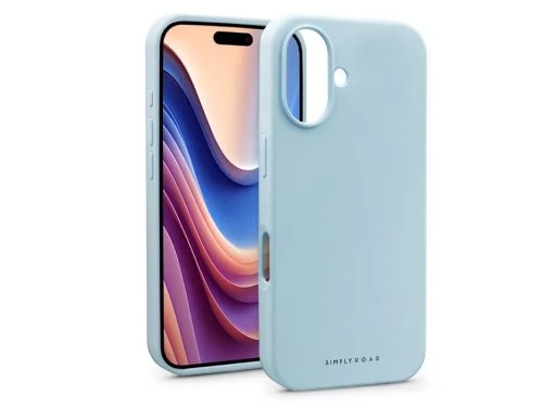 HAFFNER Cloud Skin szilikon hátlap iPhone 16 Plus kék
