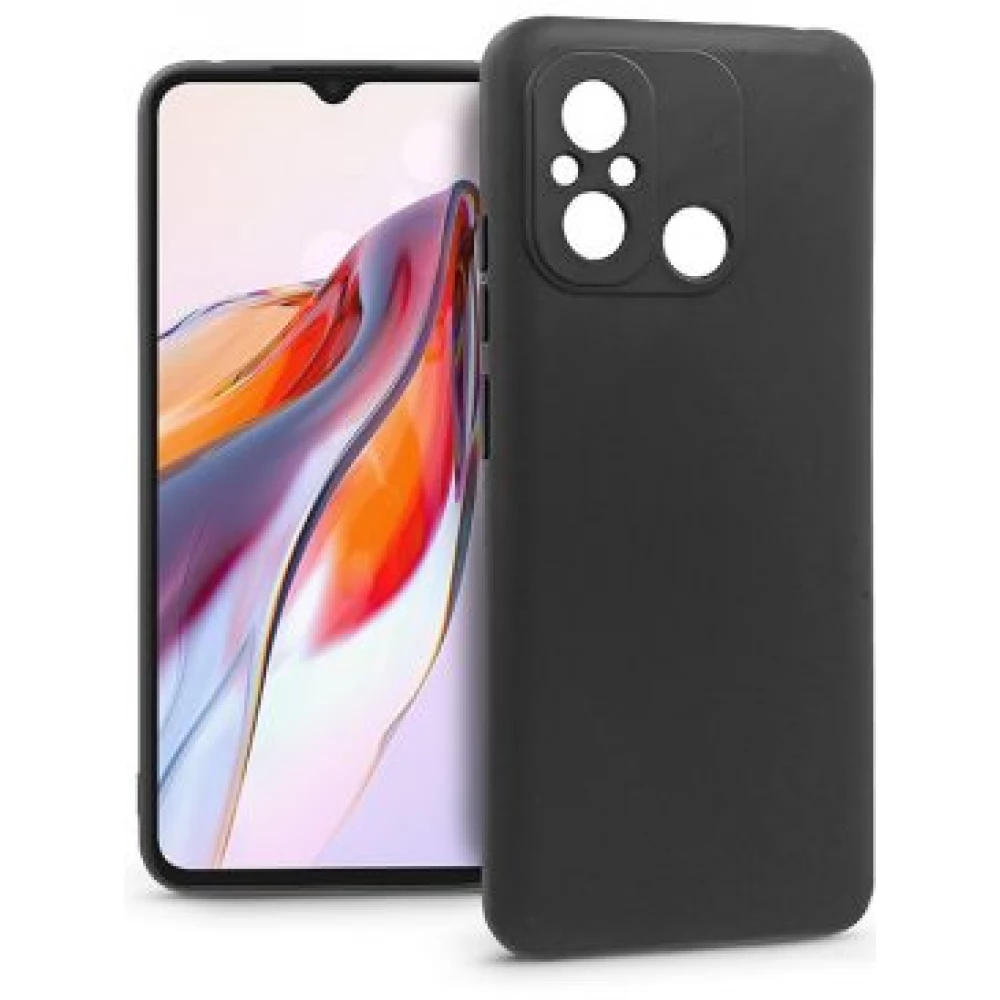 HAFFNER Frame szilikon hátlap Xiaomi Redmi 12C fekete