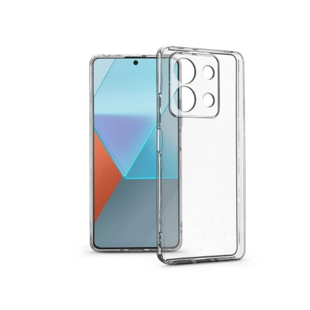 HAFFNER Premium Clear Case Box tok Xiaomi Redmi Note 13 Pro 5G/Poco X6 5G átlátszó