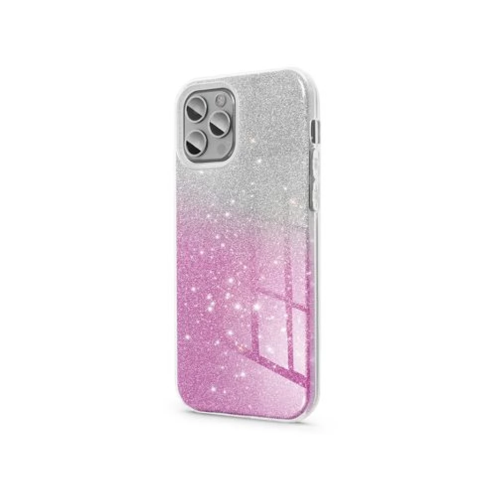 HAFFNER Shining szilikon hátlap Samsung Galaxy A35 5G ezüst-rózsaszín