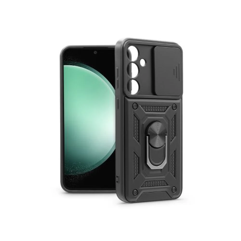 HAFFNER Slide Armor ütésálló hátlap Samsung Galaxy S23 FE fekete