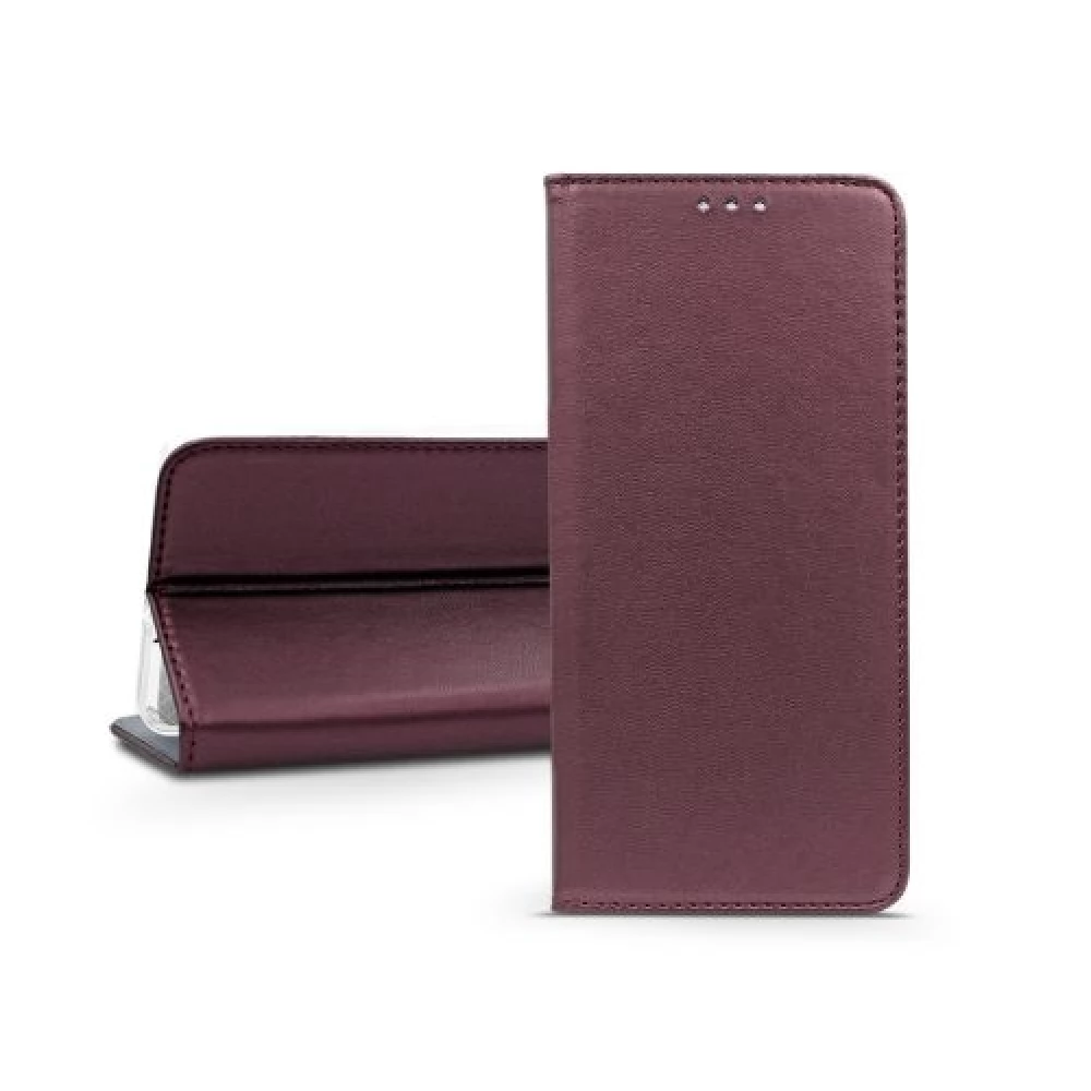 HAFFNER Smart Magneto oldalra nyitható tok Samsung Galaxy A35 5G bordó