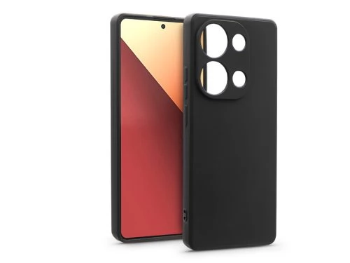 HAFFNER Soft Prémium szilikon hátlap Xiaomi Mi 13 Pro 4G/Poco M6 Pro 4G fekete