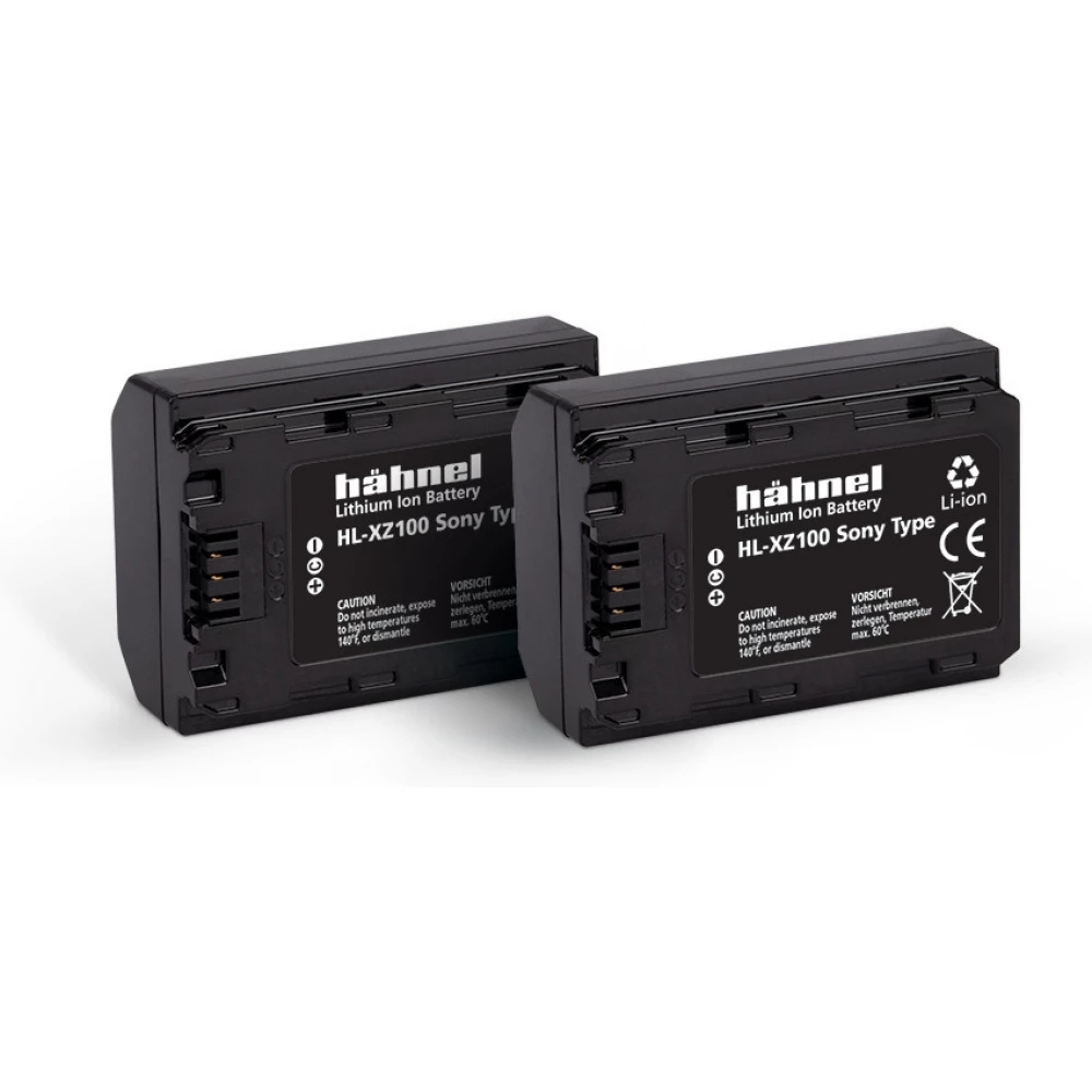 HAHNEL HL-XZ100 Twin Pack Sony NP-FZ100 2000mAh